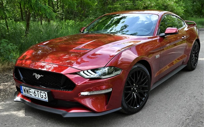 Ford Mustang cena 163221 przebieg: 11000, rok produkcji 2019 z Podkowa Leśna małe 497